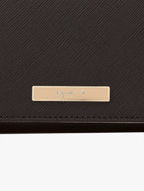 VOYAGE ウィメンズ バッグ＆ウォレット レザー ロングウォレット "Erika" QAW05-03 ブラック