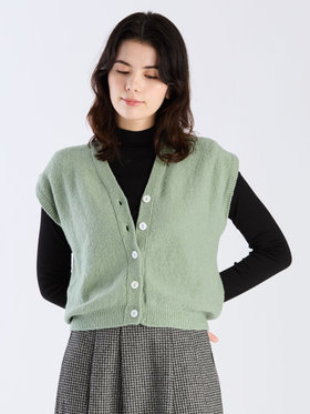 FEMME ウィメンズ 【Outlet】LU49 GILET ジレ カーキ