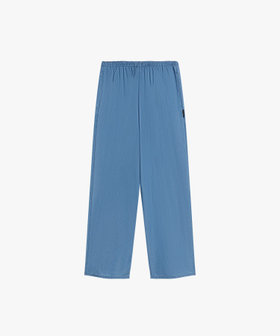 FEMME ウィメンズ デニム シャンブレー パンツ "Vietnam" ブルー