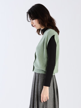 FEMME ウィメンズ 【Outlet】LU49 GILET ジレ カーキ