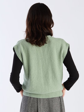 FEMME ウィメンズ 【Outlet】LU49 GILET ジレ カーキ