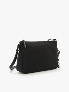 VOYAGE ウィメンズ バッグ＆ウォレット ナイロン ミディアム ショルダーバッグ "Adele" ZAS10-06 ブラック