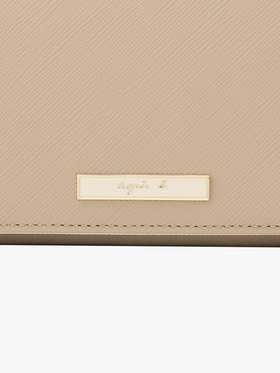 VOYAGE ウィメンズ バッグ＆ウォレット レザー ロングウォレット "Erika" QAW05-03 ベージュ