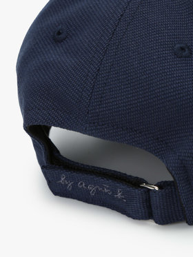 To b. by agnès b. 【Outlet】"To b."ロゴ刺繍 キャップ ネイビー