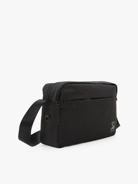 VOYAGE メンズ バッグ＆ウォレット ナイロン ミディアム ショルダーバッグ "Trip" ZAH01-08 ブラック