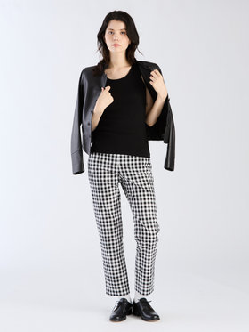 FEMME ウィメンズ コットン タンクトップ ブラック