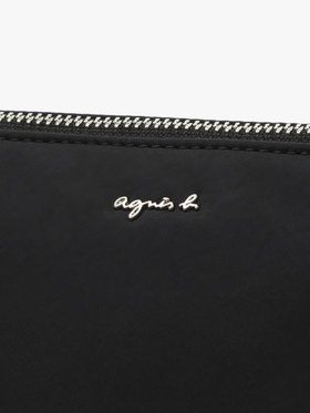 VOYAGE ウィメンズ バッグ＆ウォレット ナイロン ミディアム ショルダーバッグ "Adele" ZAS10-06 ブラック