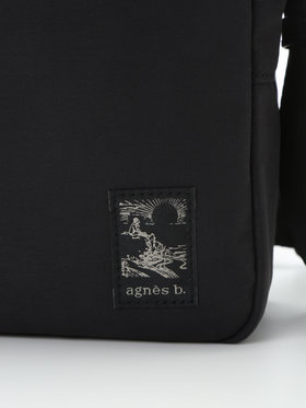 VOYAGE メンズ バッグ＆ウォレット ナイロン ミディアム ショルダーバッグ "Trip" ZAH01-08 ブラック