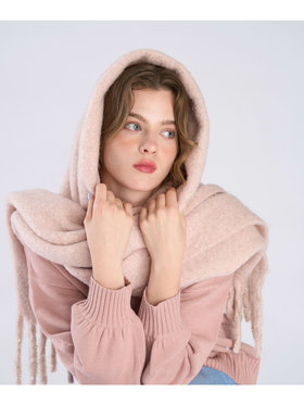 To b. by agnès b. 【Outlet】ラメ マフラー ピンク