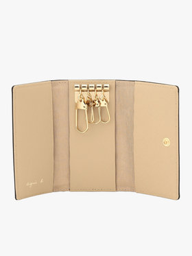 VOYAGE ウィメンズ バッグ＆ウォレット レザー キーケース "Erika" QAW05-07 ブラック