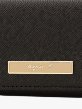 VOYAGE ウィメンズ バッグ＆ウォレット レザー キーケース "Erika" QAW05-07 ブラック