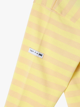 ENFANT ユニセックス K agnes b. × HH L/S Marine Border Tee ゴールド