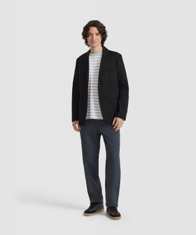 HOMME メンズ メンズ コットン ギャバジン テーラードジャケット "Cami" ブラック