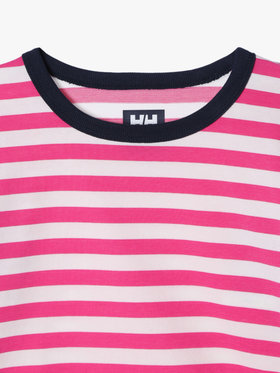 ENFANT ユニセックス K agnes b. × HH L/S Marine Border Tee ピンク
