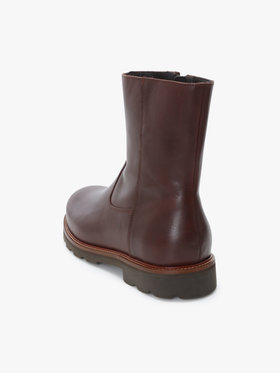 HOMME メンズ メンズ レザー ブーツ ”Indiana” レッド系その他