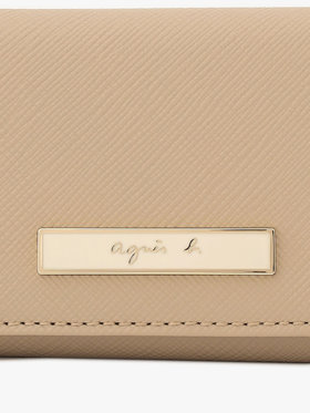 VOYAGE ウィメンズ バッグ＆ウォレット レザー キーケース "Erika" QAW05-07 ベージュ