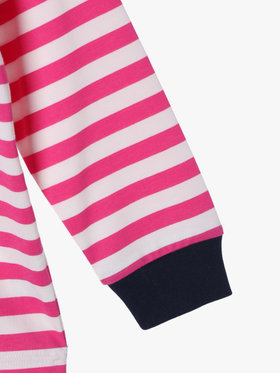 ENFANT ユニセックス K agnes b. × HH L/S Marine Border Tee ピンク