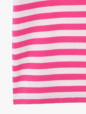ENFANT ユニセックス K agnes b. × HH L/S Marine Border Tee ピンク