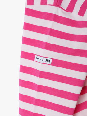 ENFANT ユニセックス K agnes b. × HH L/S Marine Border Tee ピンク