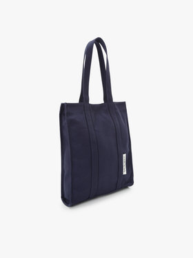 To b. by agnès b. 【Outlet】コットン キャンバス トートバッグ ネイビー