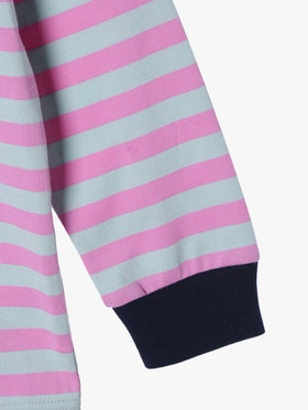 ENFANT ユニセックス K agnes b. × HH L/S Marine Border Tee ライトブルー