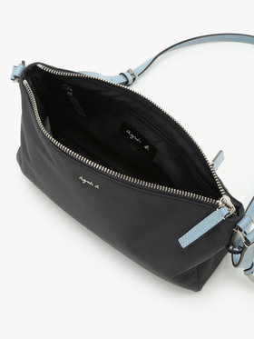 VOYAGE ウィメンズ バッグ＆ウォレット ナイロン ミディアム ショルダーバッグ "Adele" ZAS10-06 ブルー