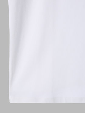 HOMME メンズ メンズ ロゴ コットン 半袖 Tシャツ "CHRIS" ホワイト
