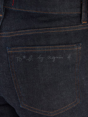 To b. by agnès b. To b. by agnes b. x RED CARD TOKYO MARMALADE WITH TO B. フレアジーンズ ブルー