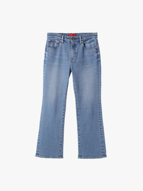 To b. by agnès b. To b. by agnes b. x RED CARD TOKYO Marmalade with To b. フレアデニムパンツ ライトブルー