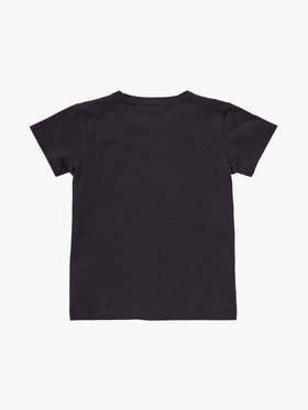 ENFANT ユニセックス キッズ フォトプリント コットン 半袖 Tシャツ ブラック