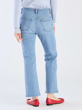 To b. by agnès b. To b. by agnes b. x RED CARD TOKYO Marmalade with To b. フレアデニムパンツ ライトブルー