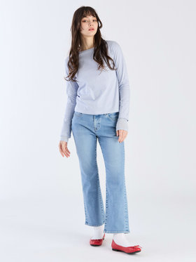 To b. by agnès b. To b. by agnes b. x RED CARD TOKYO Marmalade with To b. フレアデニムパンツ ライトブルー