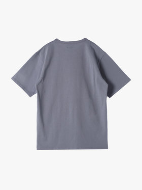 HOMME メンズ 【Outlet】メンズ ロゴ コットン 半袖 Tシャツ ”CHRIS” グレー