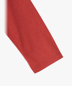 ENFANT ユニセックス キッズ ロゴ アイコニック プリント コットン 長袖 Tシャツ "Lezard" オレンジ系その他