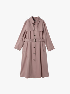 To b. by agnès b. 【Outlet】ベーシックツイルトレンチコート ピンク