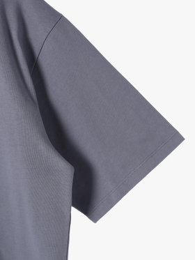 HOMME メンズ 【Outlet】メンズ ロゴ コットン 半袖 Tシャツ ”CHRIS” グレー