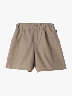 ENFANT ユニセックス キッズ  コットン ショート キュロット ブラウン