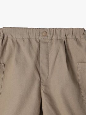 ENFANT ユニセックス キッズ  コットン ショート キュロット ブラウン