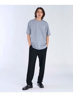 HOMME メンズ 【Outlet】メンズ ロゴ コットン 半袖 Tシャツ ”CHRIS” グレー