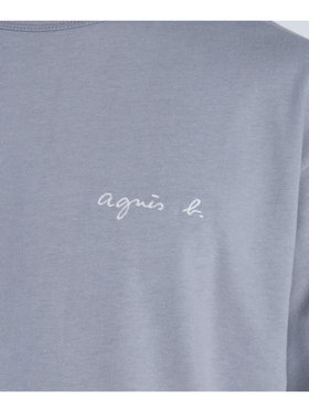 HOMME メンズ 【Outlet】メンズ ロゴ コットン 半袖 Tシャツ ”CHRIS” グレー