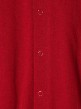 ENFANT ベビー ベビー トロンプルイユ コットン 長袖 2wayオール レッド