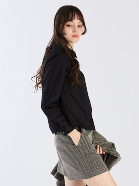 To b. by agnès b. 【Outlet】コットンブロードシャツ ブラック