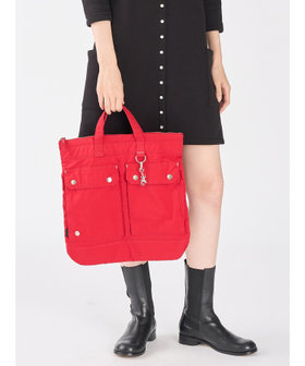 VOYAGE メンズ バッグ＆ウォレット agnes b. x POTR 2way ヘルメットバッグ   POTR01-01 レッド