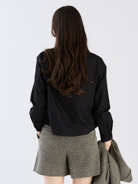 To b. by agnès b. 【Outlet】コットンブロードシャツ ブラック