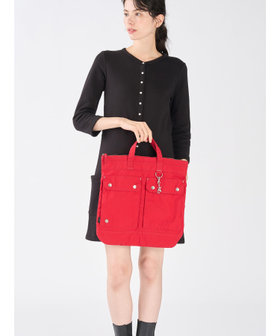 VOYAGE メンズ バッグ＆ウォレット agnes b. x POTR 2way ヘルメットバッグ   POTR01-01 レッド