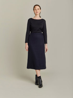 FEMME ウィメンズ 【Outlet】UBH4 JUPE スカート ネイビー