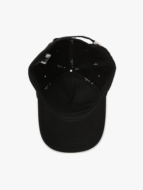 HOMME メンズ ”b.”ロゴ コットン キャップ ”Willie” ブラック