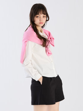 To b. by agnès b. 【Outlet】コットンブロードシャツ ホワイト