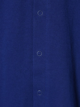 ENFANT ベビー ベビー トロンプルイユ コットン 長袖 2wayオール ネイビー