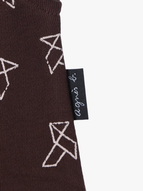 ENFANT ベビー 【Outlet】ベビー プリント コットン ノースリーブ ワンピース ブラウン系その他